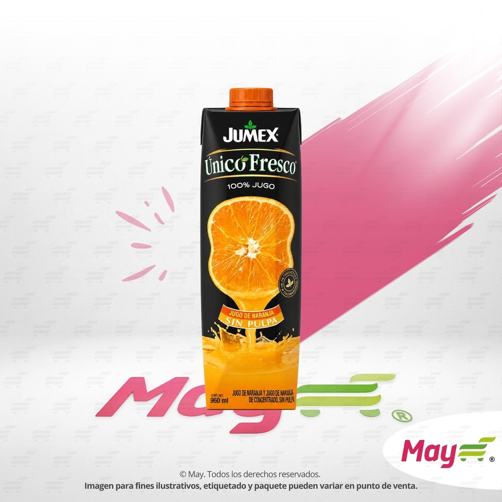 JUMEX TETRA UNICO NARANJA 960 ML