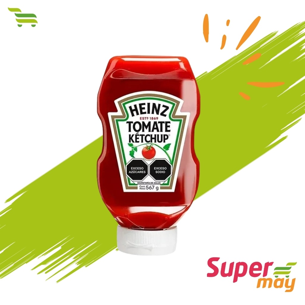 HEINZ CATSUP SALSA 567 GR