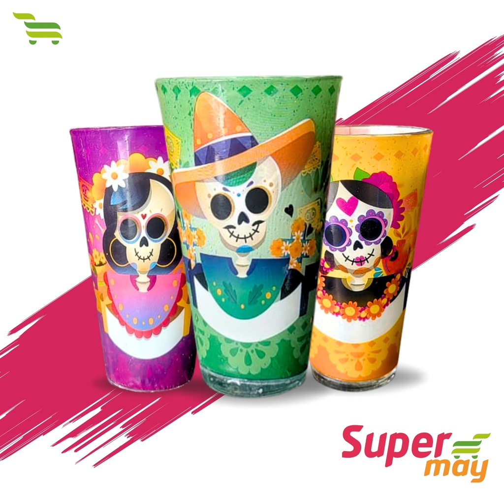 GLORIA CALAVERITA VELADORA 1 UDS