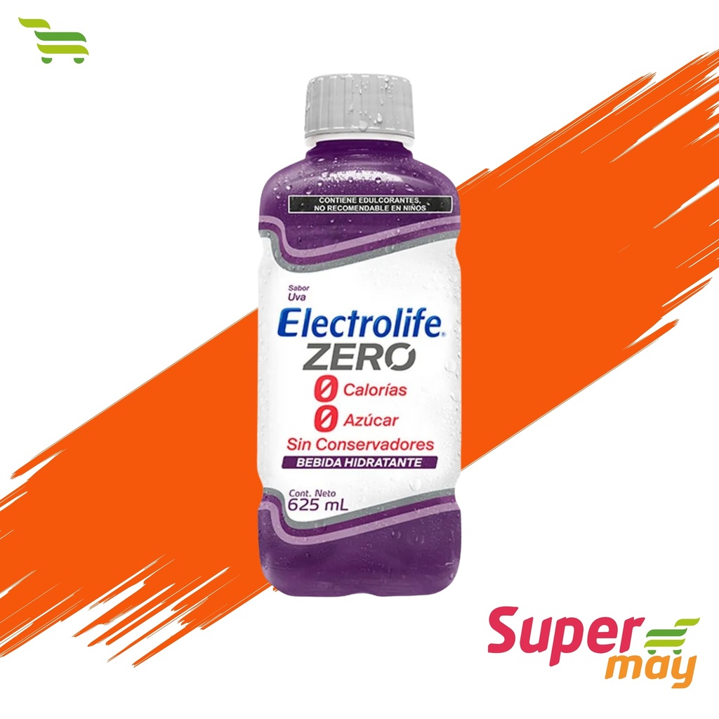 ELECTROLIT ZERO UVA SUERO 625 ML