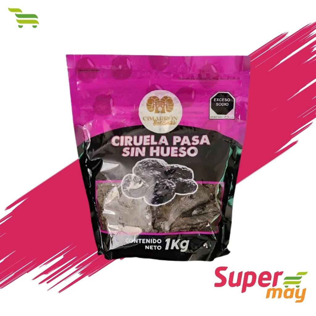 CIMARRON CIRUELA PASA S/HUESO 1 KG