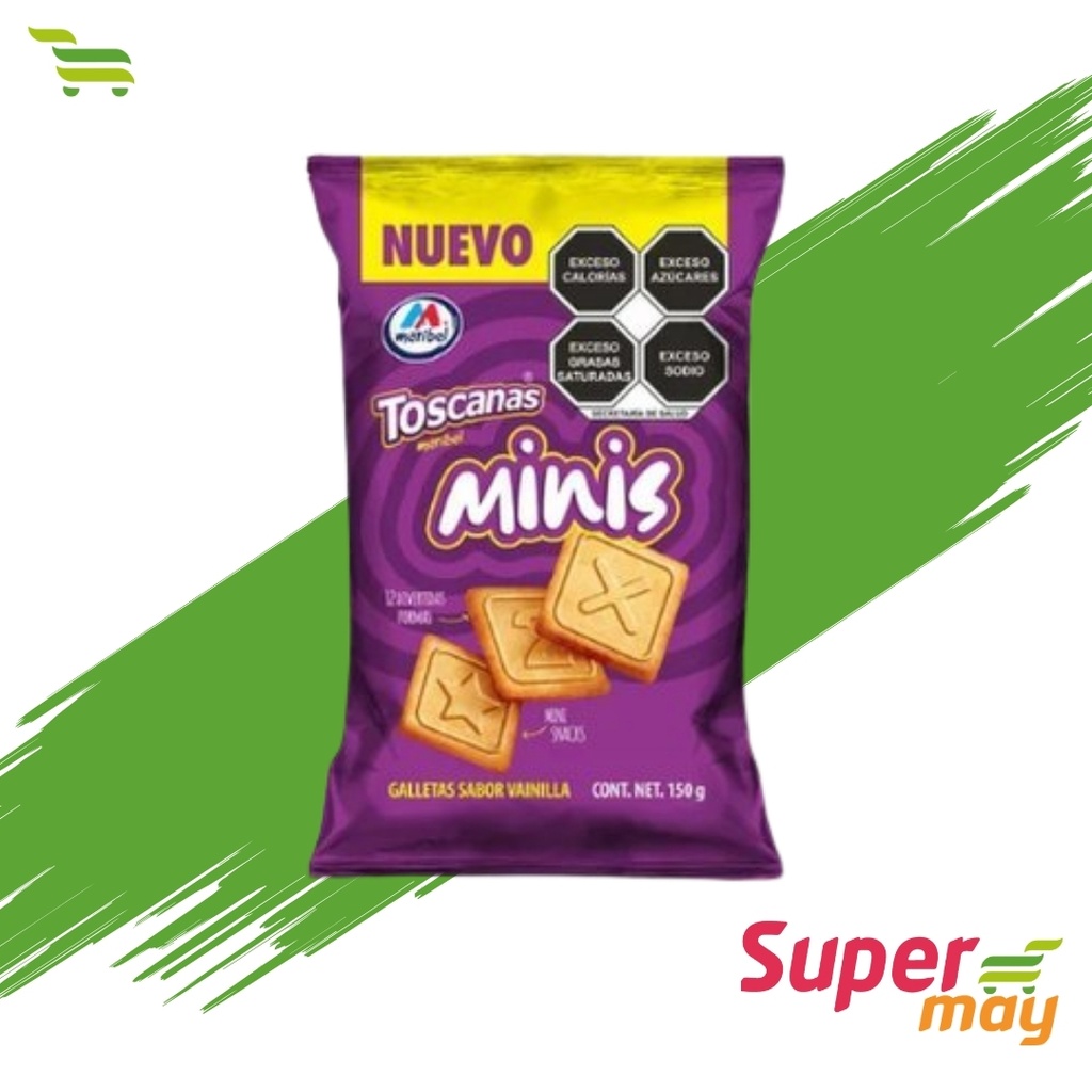 MARIBEL MINIS TOSCANA GALLETA 150 GR