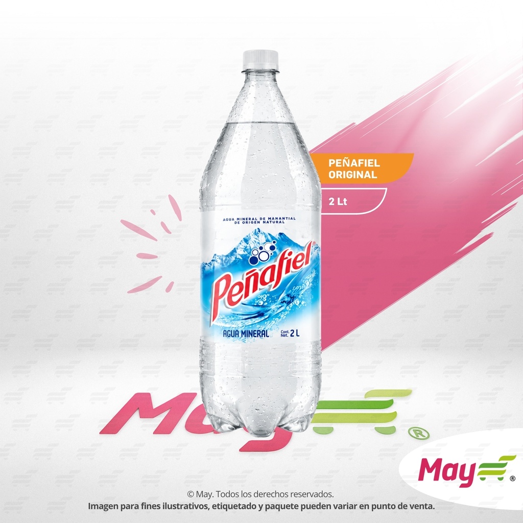 PEÑAFIEL AGUA MINERAL  1 UDS 2 LT