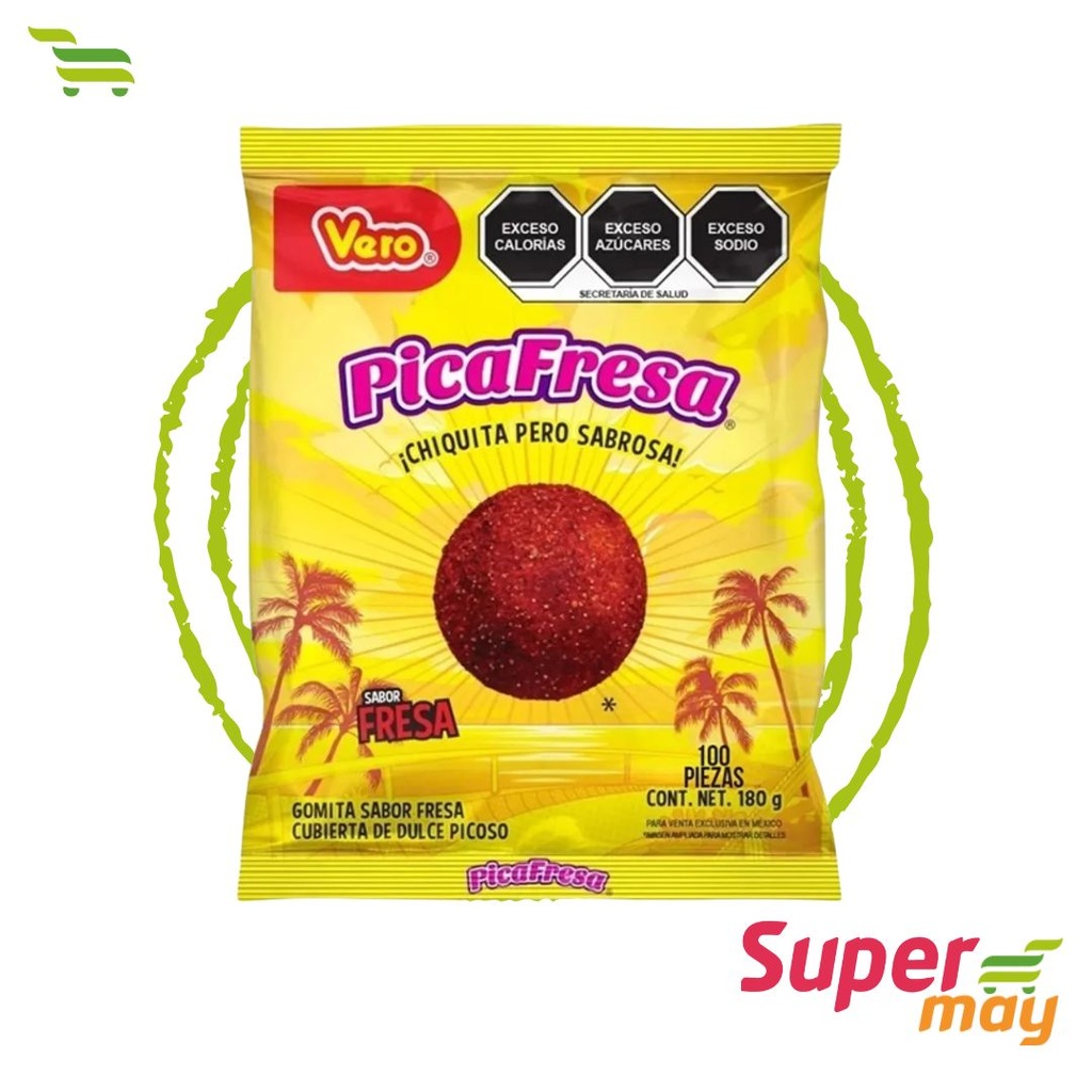 VERO PICA FRESA 100 UDS
