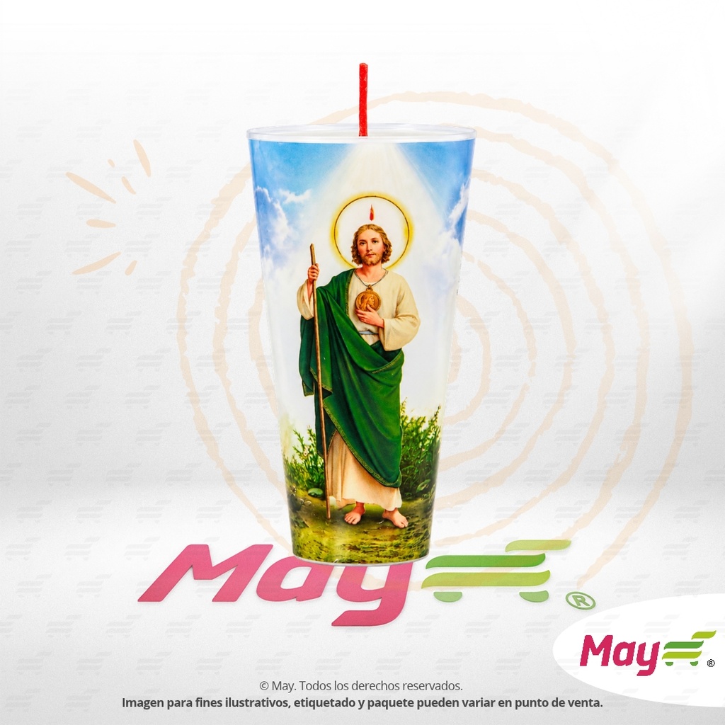 VELADORA SAN JUDAS TADEO LA GLORIA NO. 21, 1 UDS