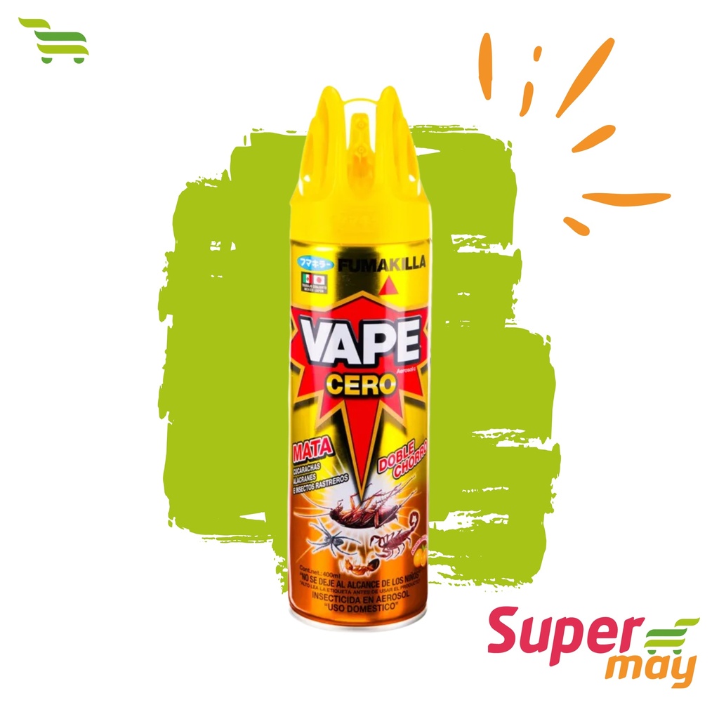 VAPE AEROSOL CERO INSECTICIDA 250 ML