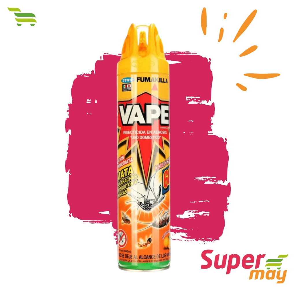 VAPE AEROSOL INSECTICIDA 600 ML