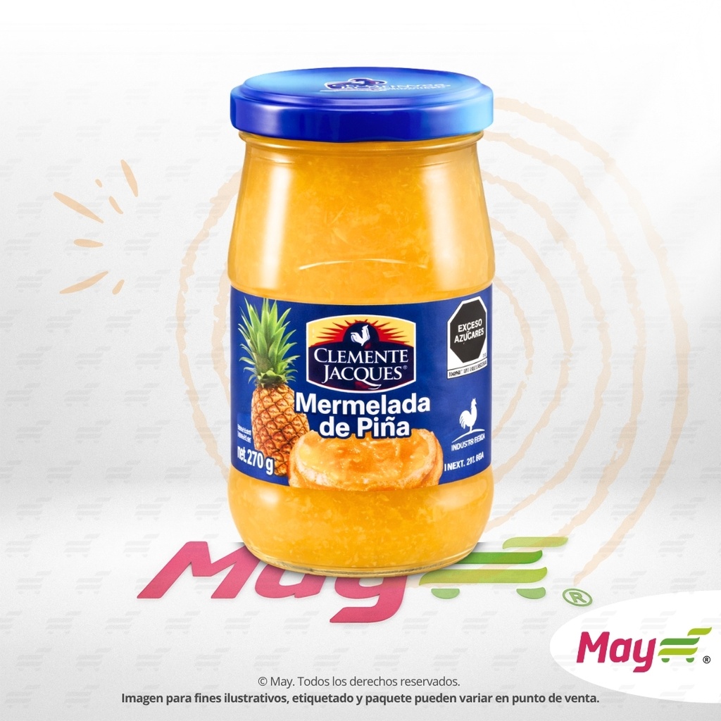 CLEMENTE PIÑA MERMELADA 270 GR