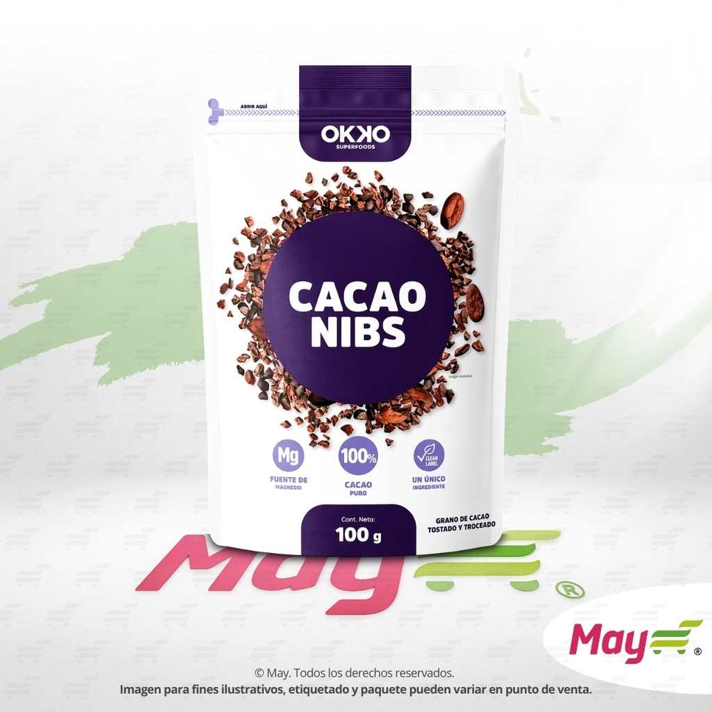 OKKO CACAO NIBS 100 GR
