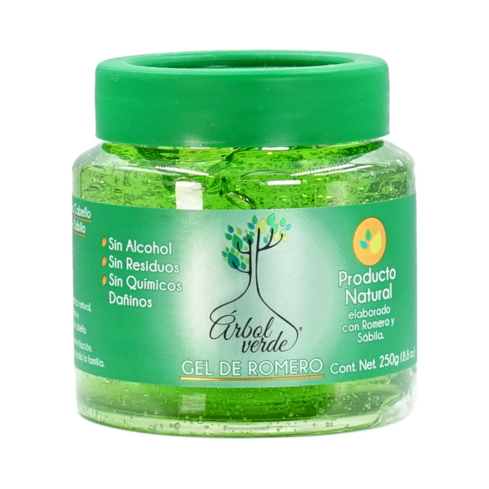 ARBOL GEL ROMERO Y SABILA 250 GR