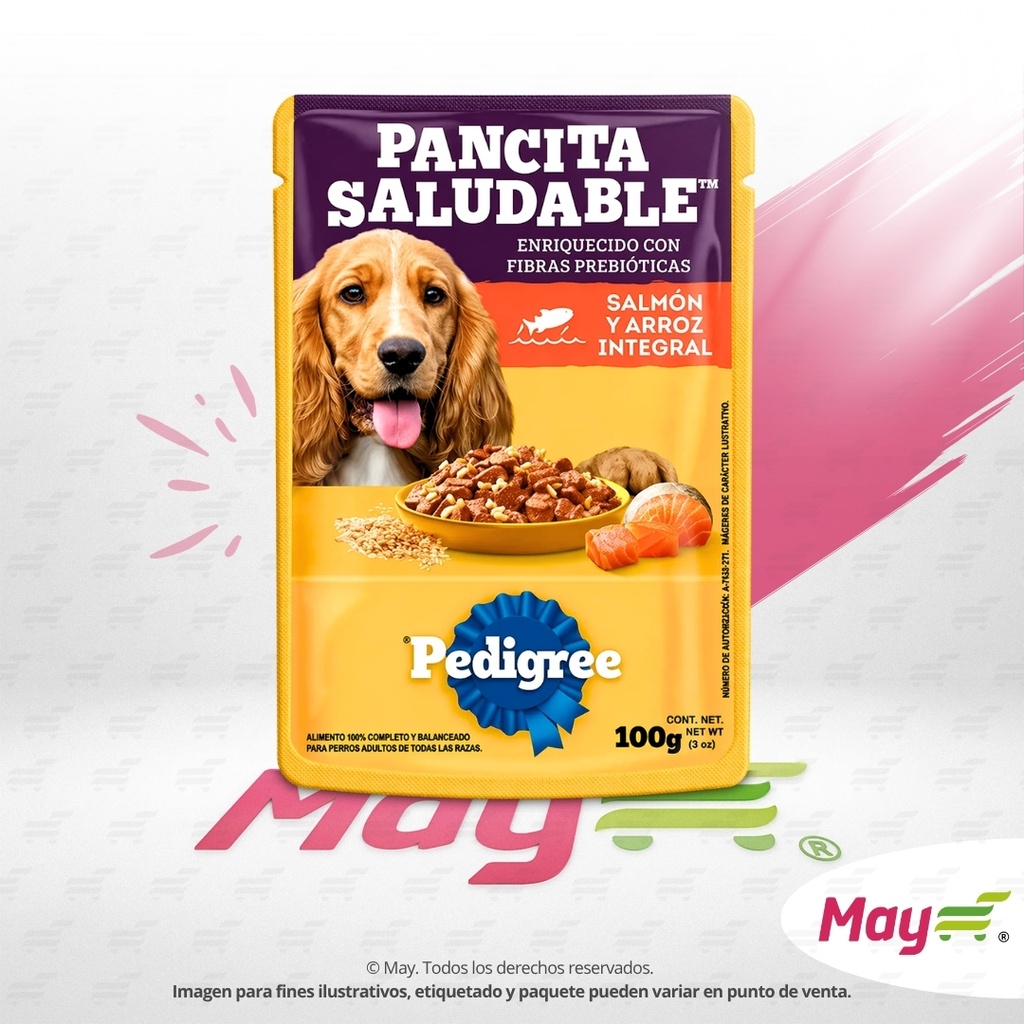 PEDIGREE  SALMON SOBRE 100 GR