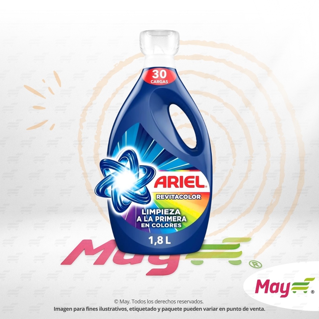 ARIEL LIQUIDO COLOR 1.8 L
