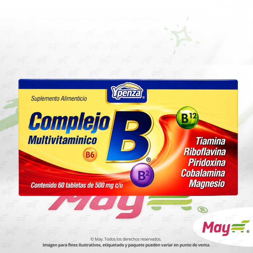 COMPLEJO B MULTIVIT EXH/60 500 MG
