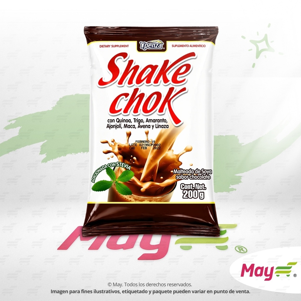 SHAKE CHOK  CHOCOLATE 200 GR