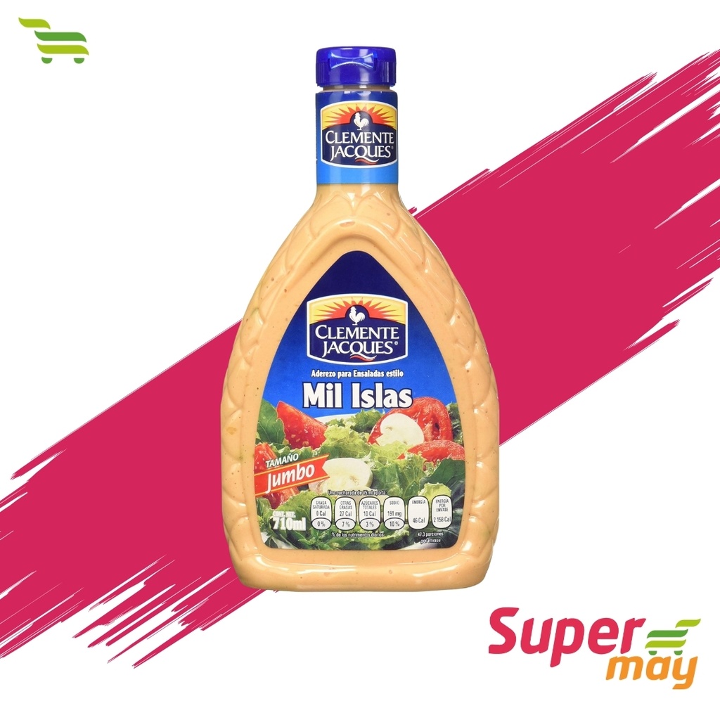 CLEMENTE MIL ISLAS ADEREZO 710 ML