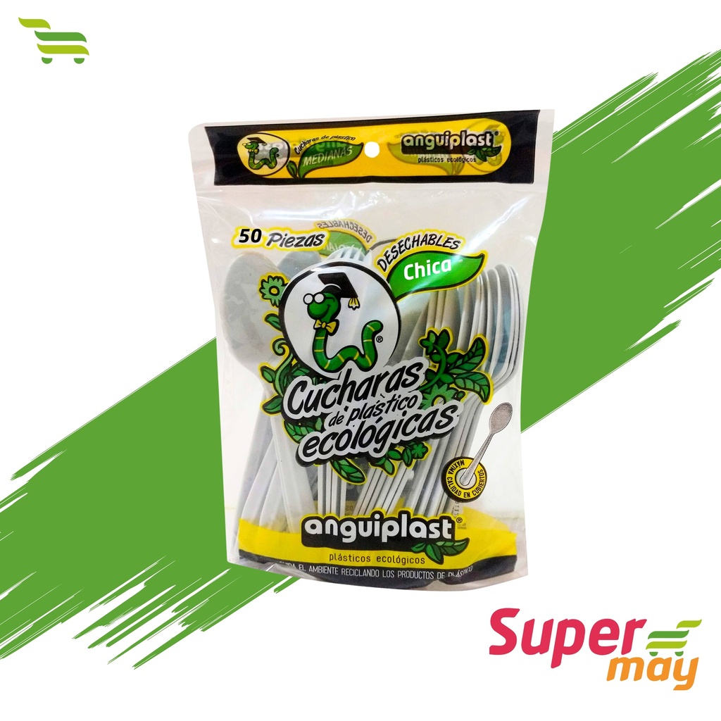 ANGUIPLAST CUCHARA CHICA 50 UDS
