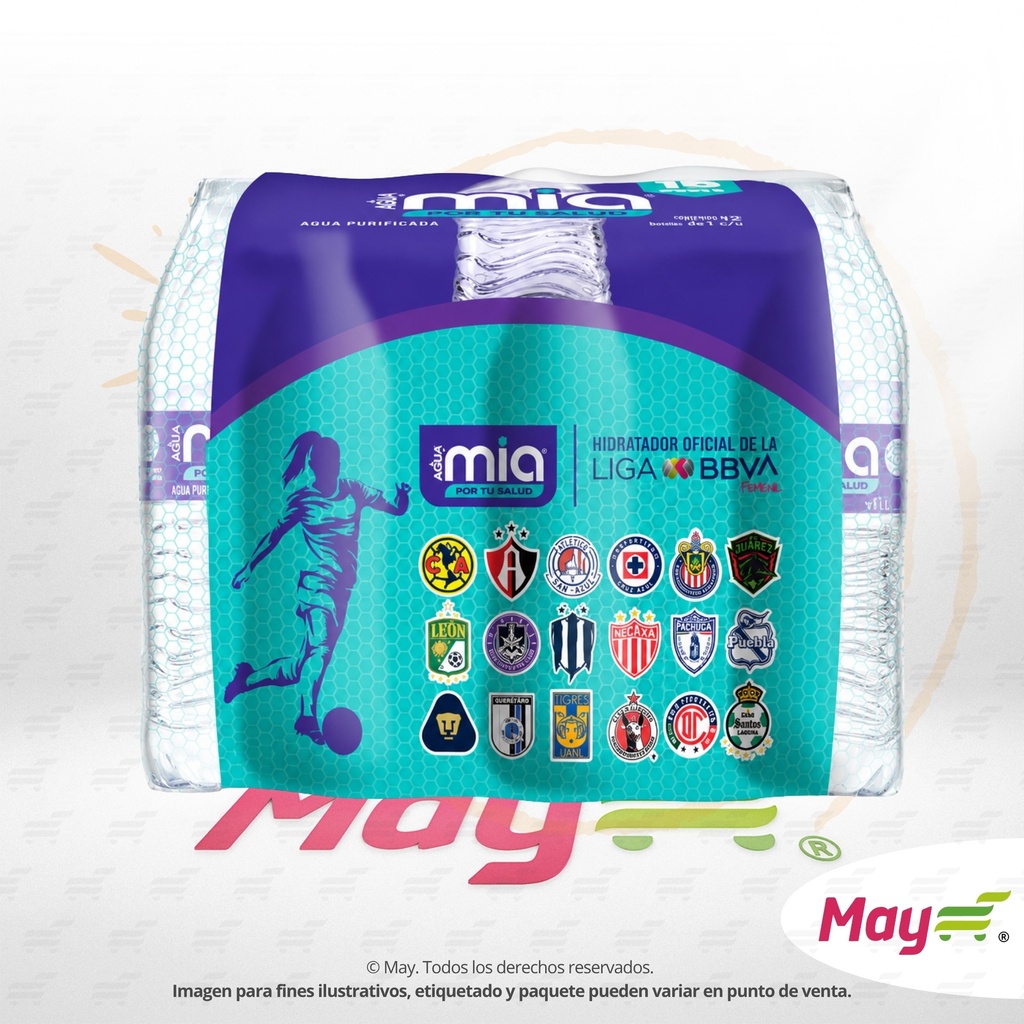 JUMEX AGUA MIA 15 PACK 1 LT