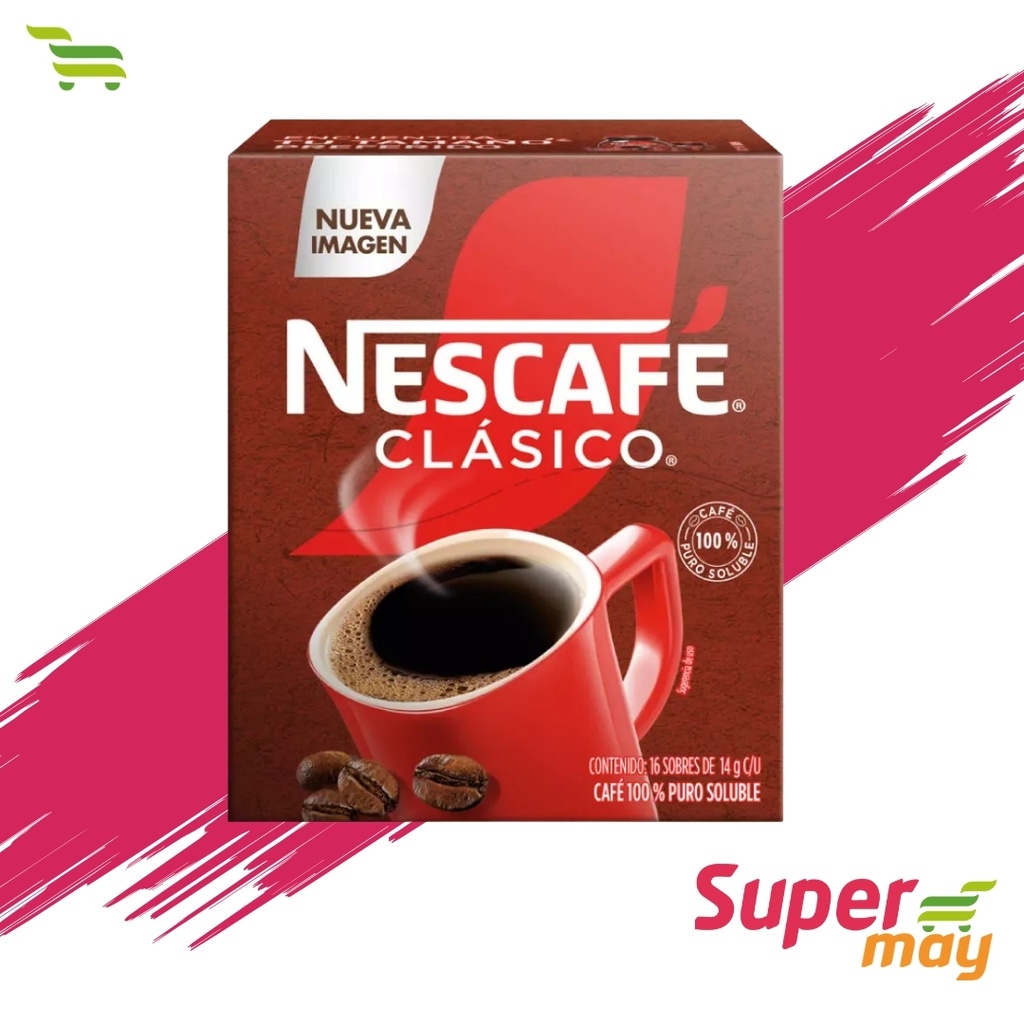 NESCAFE CLASICO CAFE EXH/16 UDS