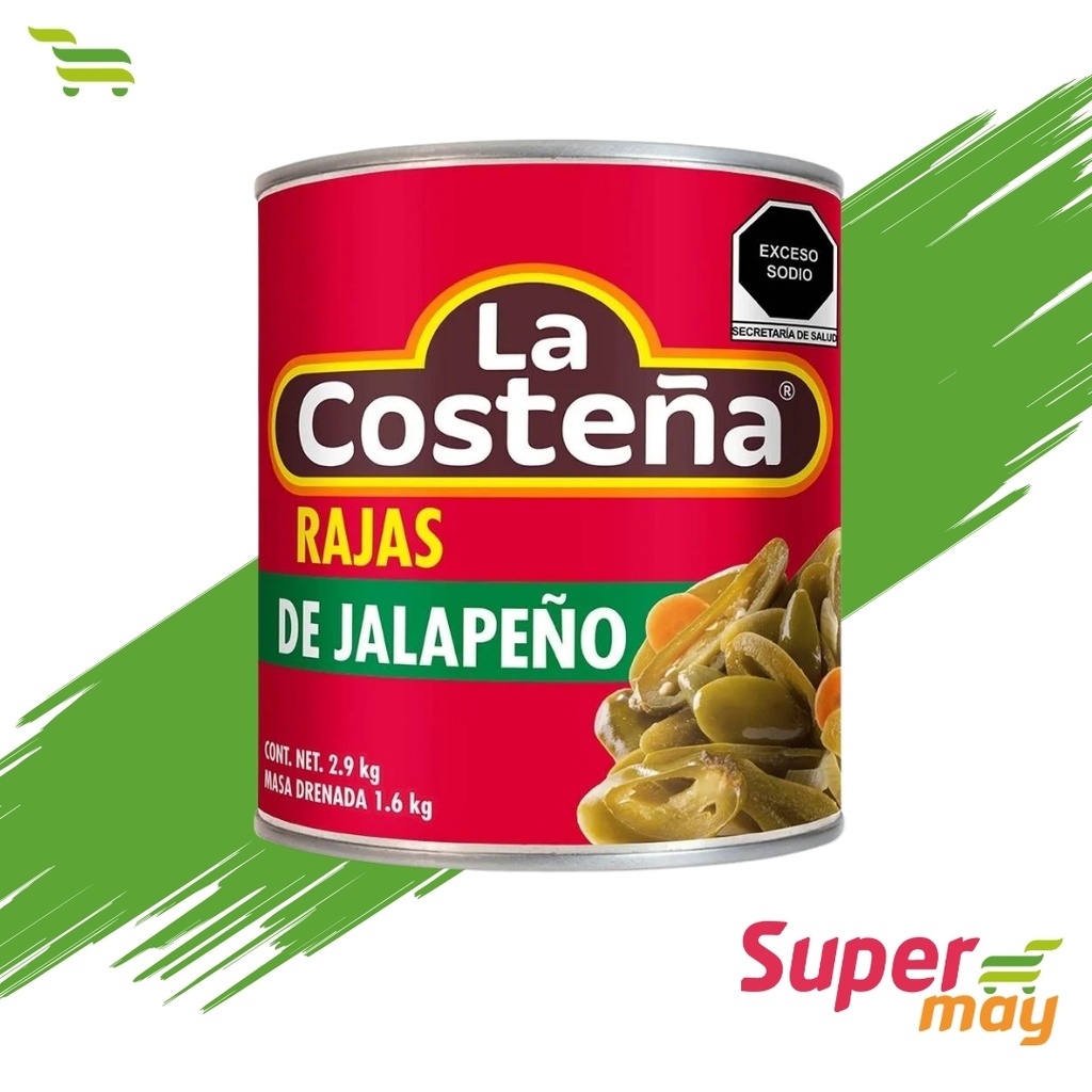 COSTEÑA RAJAS CHILE 2.9 KG