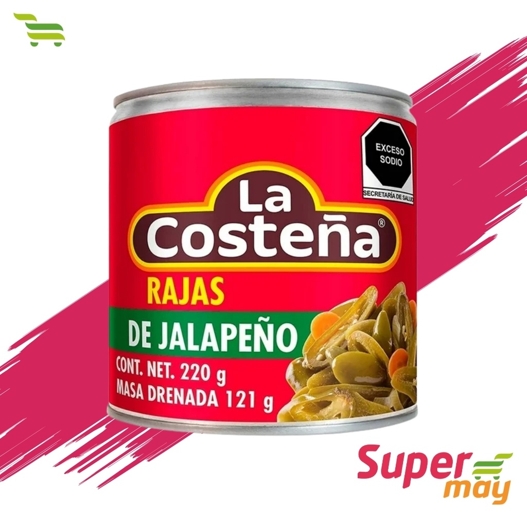 COSTEÑA RAJAS CHILE 220 GR