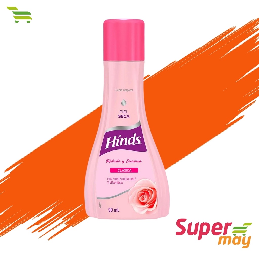 HINDS CLASICA ROSA CREMA 90 ML