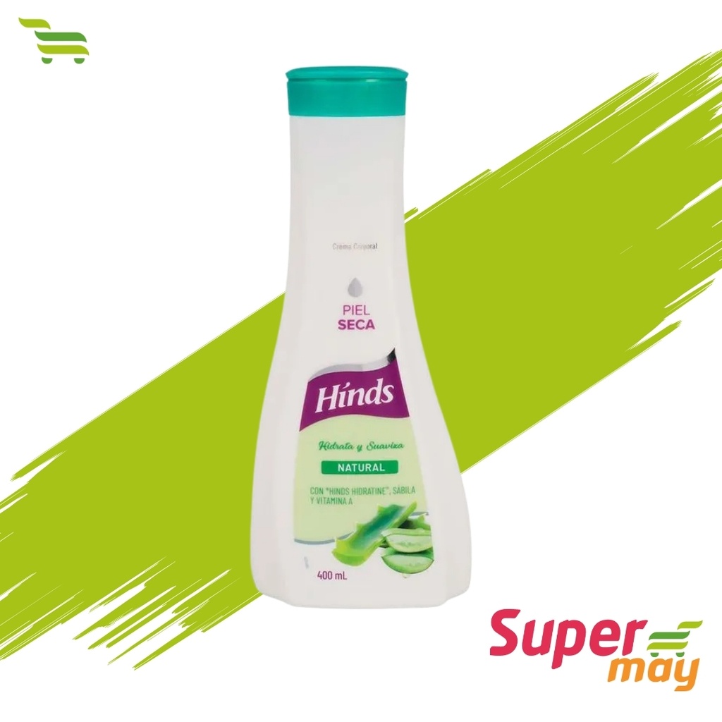 HINDS NATURAL CREMA 400 ML