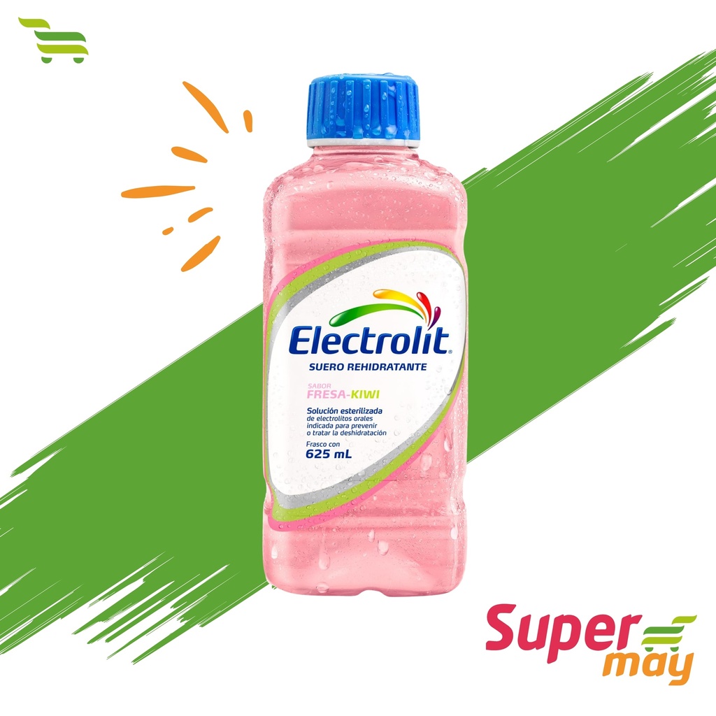 ELECTROLIT FRESA-KIWI SUERO 625 ML