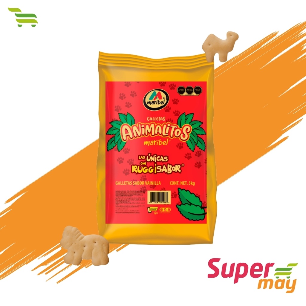 MARIBEL ANIMALITOS GALLETAS 5 KG