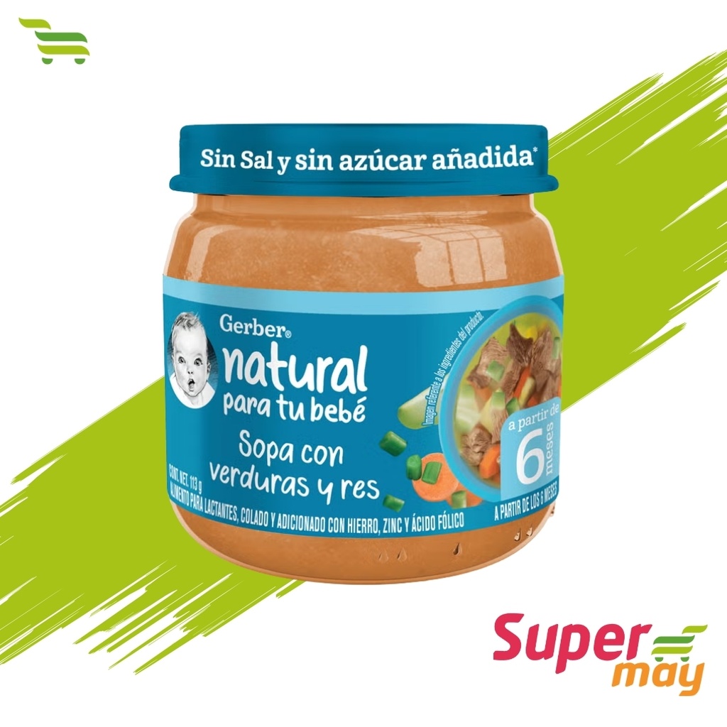 GERBER E2 RES/VERD PAPILLA 100 GR