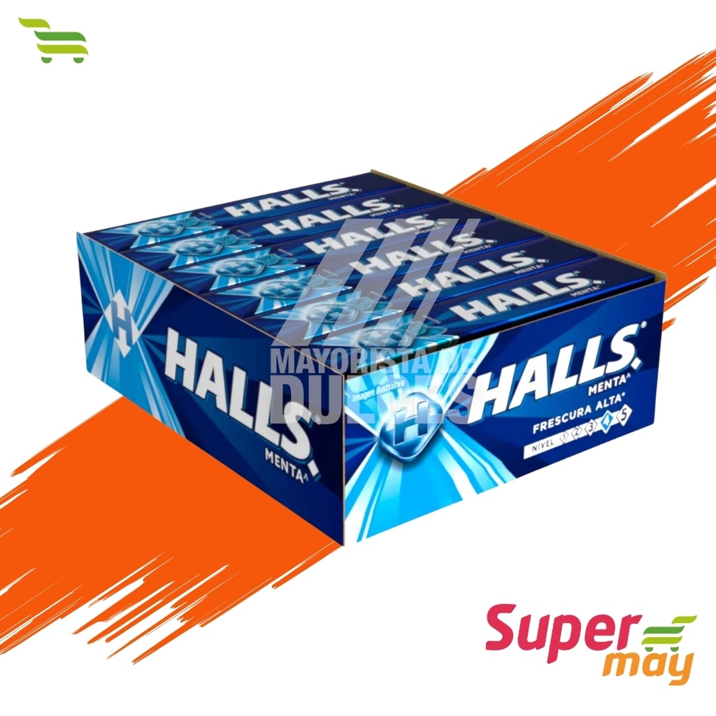 HALLS MENTA CARAMELO EXH/12 UDS