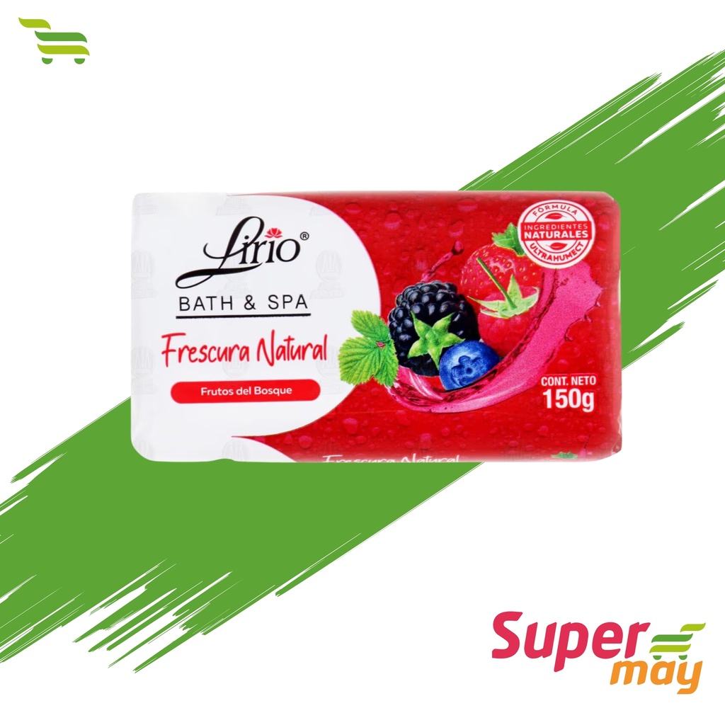 LIRIO FRUTOS BOSQUE JABON 150 GR