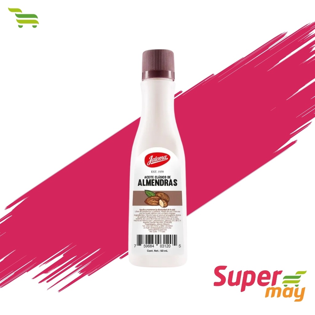 JALOMA ALMENDRAS ACEITE 60 ML