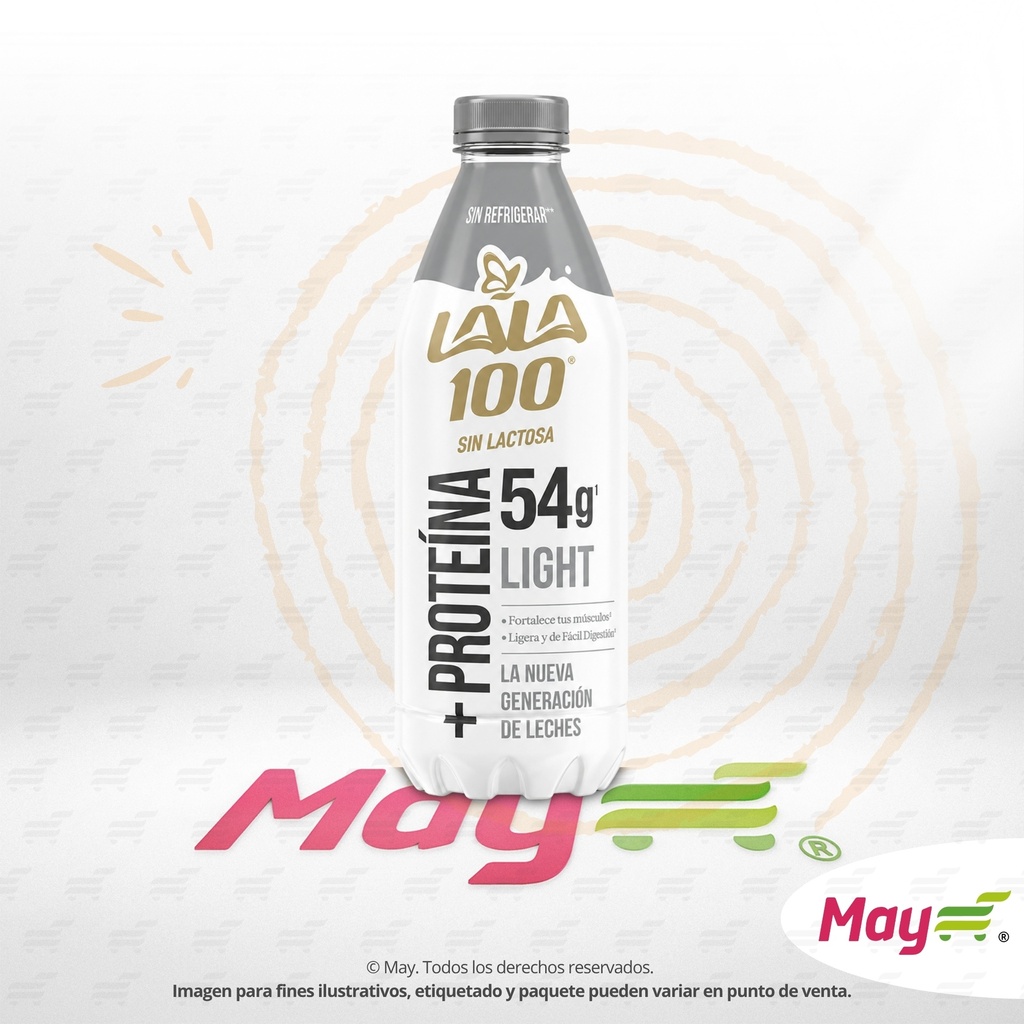 LALA 100 PRO LIGHT LECHE 1 LT