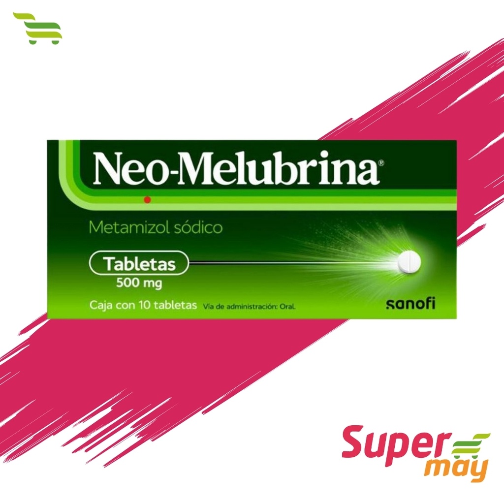 NEO MELUBRINA EXH/10 500 MG