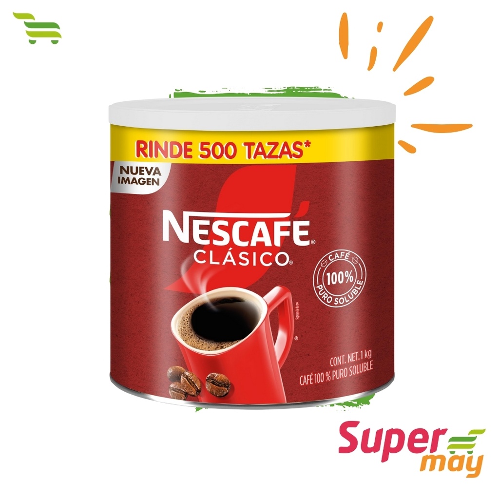 NESCAFE CLASICO LATA 1 KG +100GR