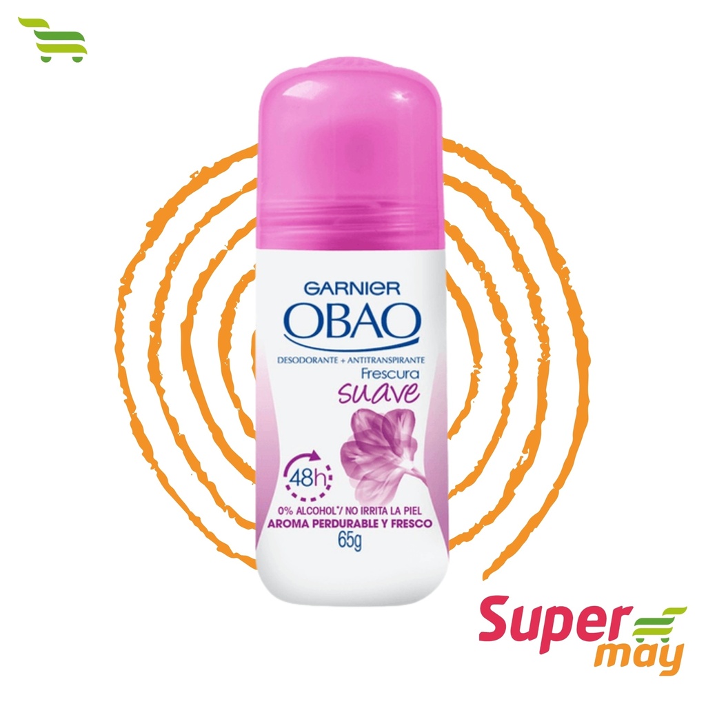 OBAO SUAVE DESODORANTE 65 GR
