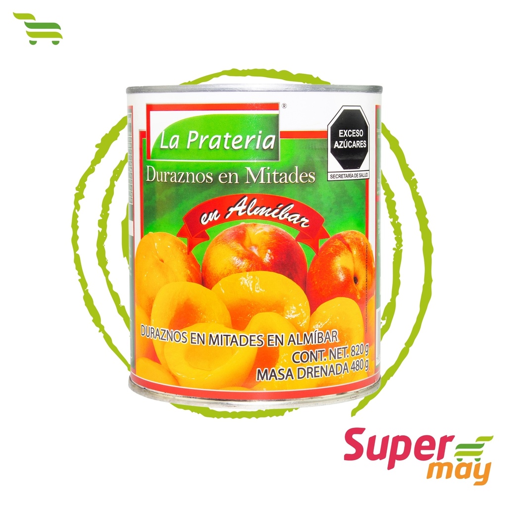 PRATERIA DURAZNO ALMIBAR 820 GR