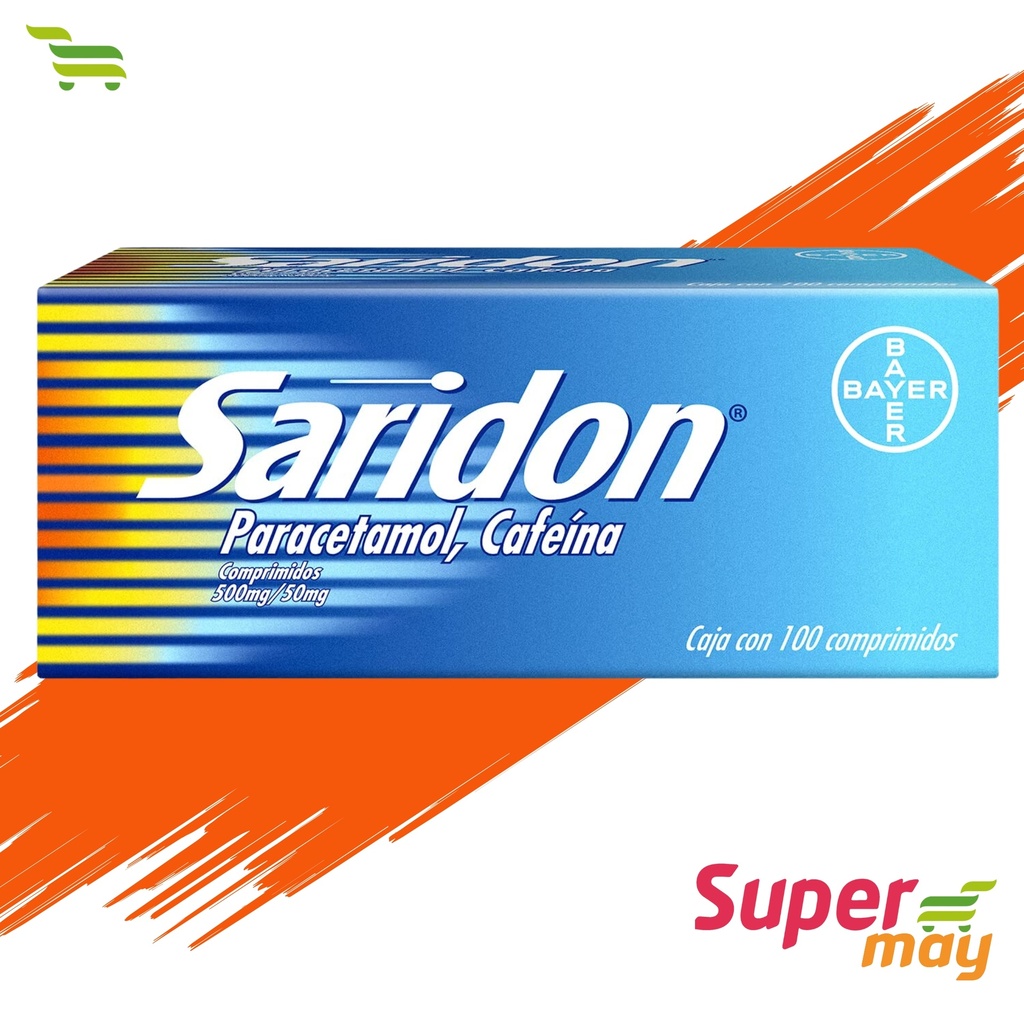 SARIDON EXH/100 500 MG