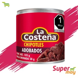 [000010] COSTEÑA CHIPOTLES CHILES 105 GR