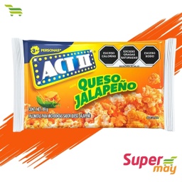 [000019] ACT II QUESO JALAPEÑO PALOMITAS 89 GR