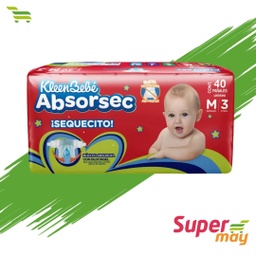 [000024] ABSORSEC PAÑAL MED 40 UD