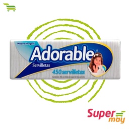 [000028] ADORABLE SERVILLETAS 450 UDS