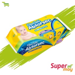 [000037] ABSORSEC TOALLITA 120 UDS