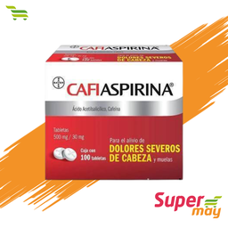 [000138] CAFIASPIRINA 500 MG EXH/100 UDS