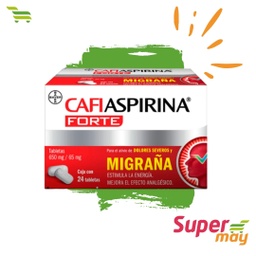 [000139] CAFIASPIRINA FORTE 650 MG EXH/24 UDS