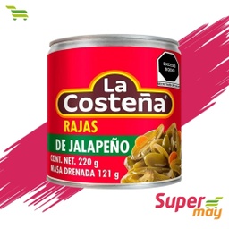[000195] COSTEÑA RAJAS CHILE 220 GR
