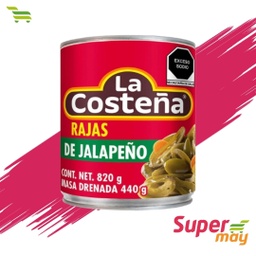 [000197] COSTEÑA RAJAS CHILE 820 GR