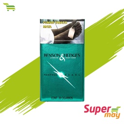 [000225] BENSON MENTOL CIGARRO 20 UDS