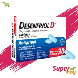 [000306] DESENFRIOL D EXH/30 500 MG