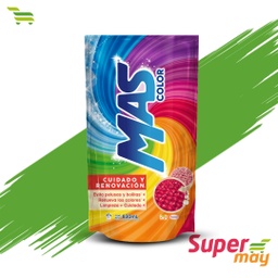 [000349] MAS COLOR DETERGENTE LIQUIDO 830 ML